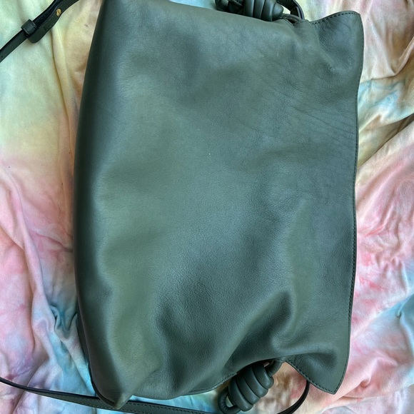 Loewe medium flamenco - vintage khaki - Picture 2 of 7